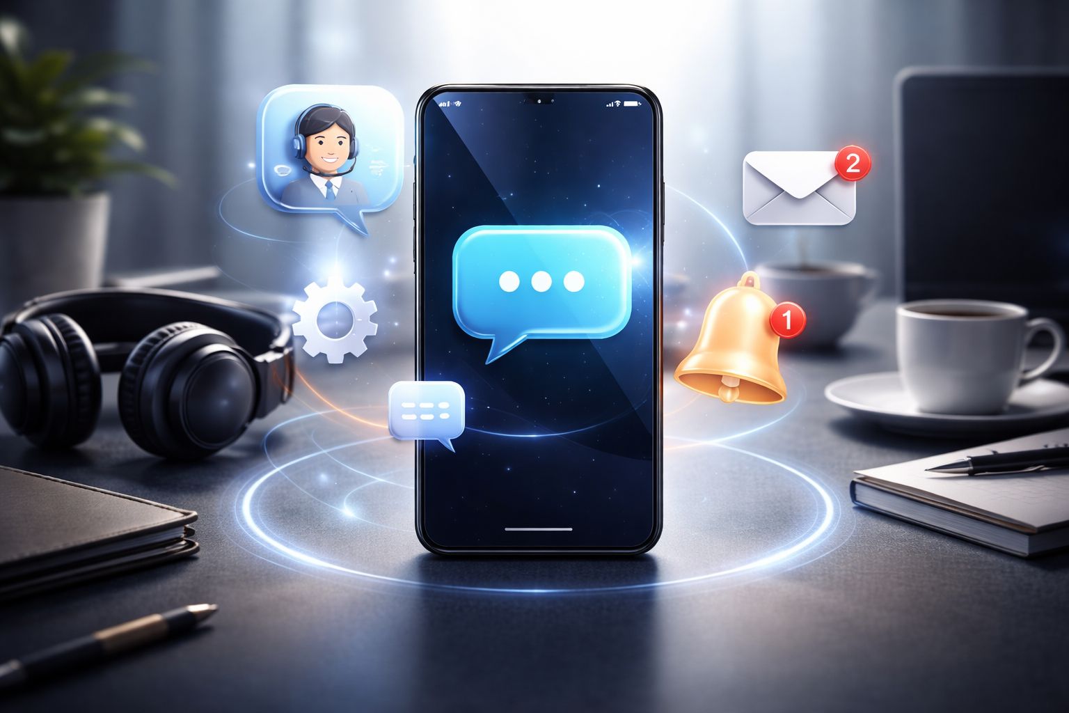 Promotions, Alerts, And Support Are Built Into The Experience